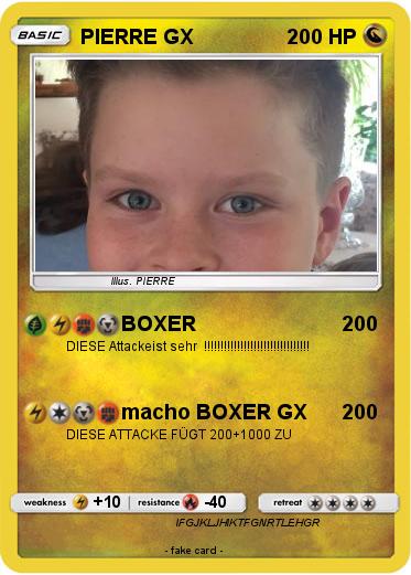 Pokemon PIERRE GX