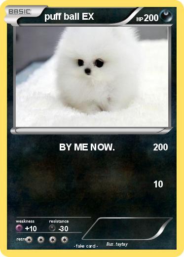 Pokemon puff ball EX