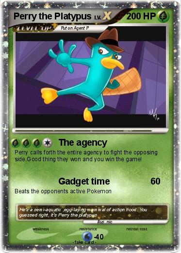 Pokemon Perry the Platypus