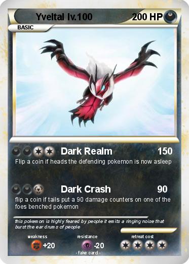 Pokemon Yveltal lv.100