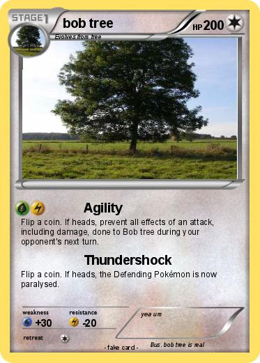 Pokemon bob tree