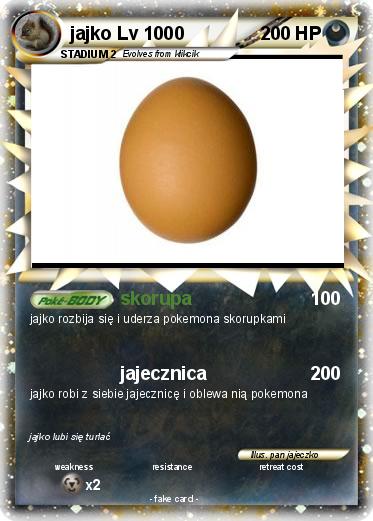Pokemon jajko Lv 1000