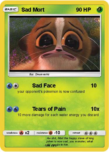 Pokemon Sad Mort