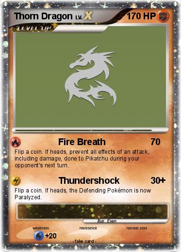 Pokemon Thorn Dragon