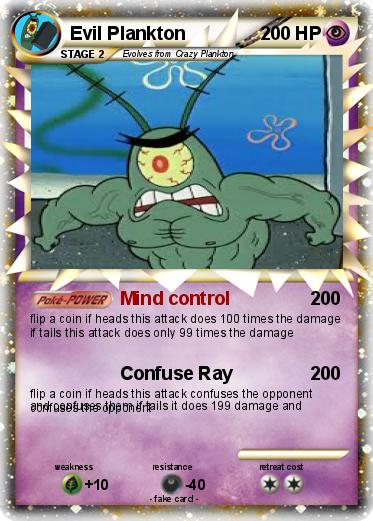 Pokemon Evil Plankton