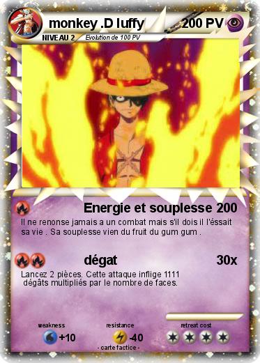Pokemon monkey .D luffy