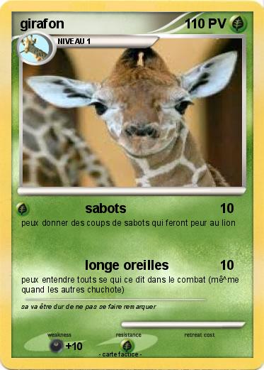 Pokemon girafon