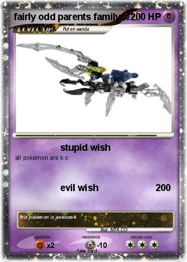 Pokemon fairly odd parents family