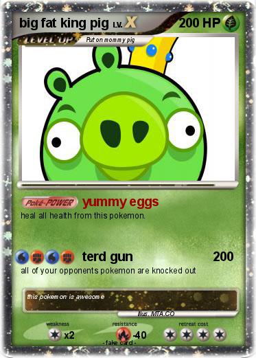 Pokemon big fat king pig