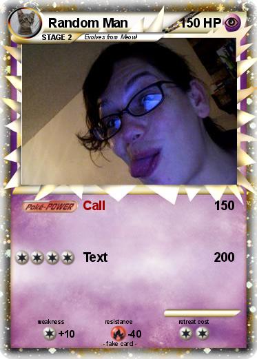 Pokemon Random Man