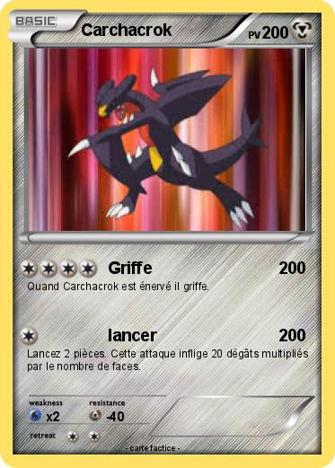 Pokemon Carchacrok