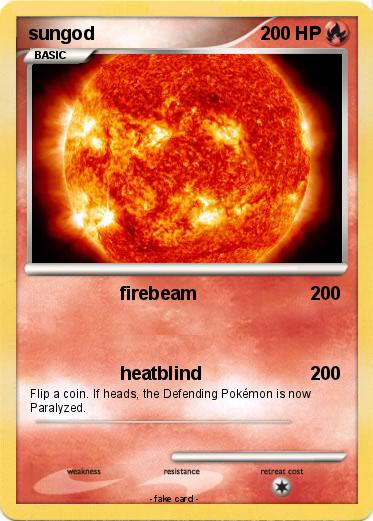 Pokemon sungod
