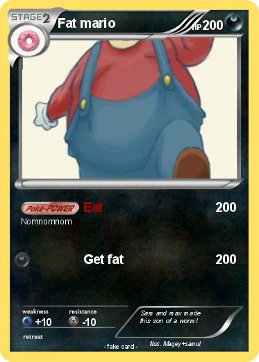 Pokemon Fat mario