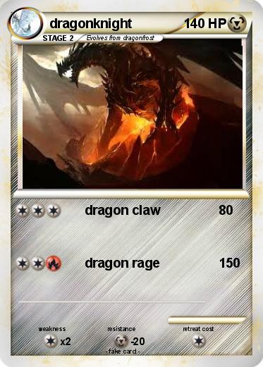 Pokemon dragonknight