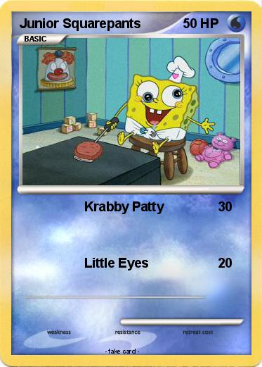 Pokemon Junior Squarepants