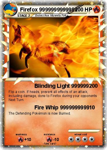 Pokemon Firefox 9999999999999
