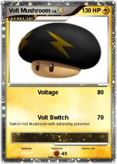 Pokemon Volt Mushroom
