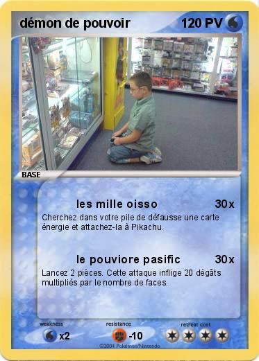 Pokemon démon de pouvoir