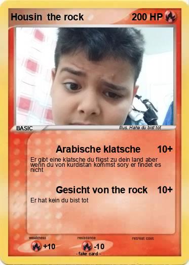 Pokemon Housin  the rock