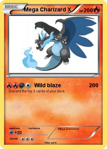 Pokemon Mega Charizard X