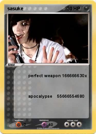 Pokemon sasuke 