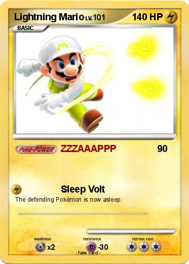 Pokemon Lightning Mario