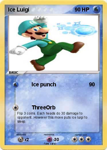 Pokemon Ice Luigi