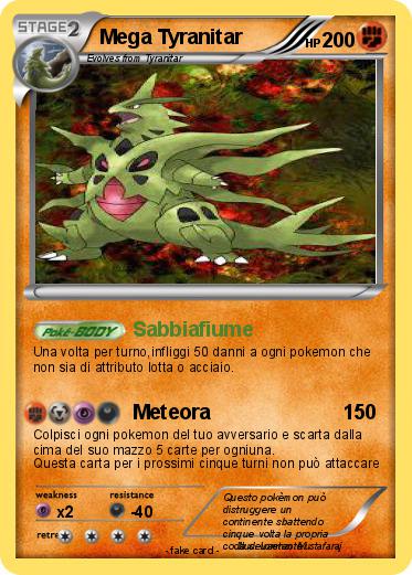 Pokemon Mega Tyranitar