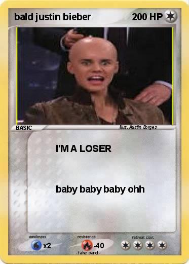 Pokemon bald justin bieber