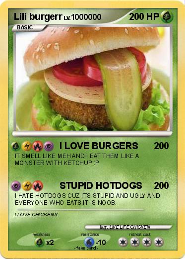 Pokemon Lili burgerr