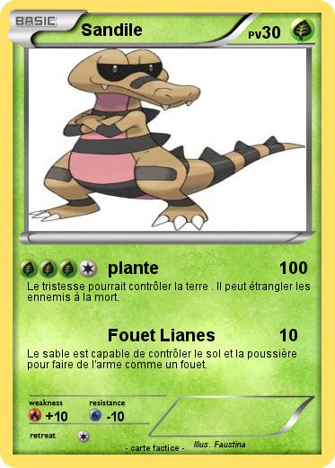 Pokemon Sandile