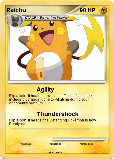 Pokemon Raichu