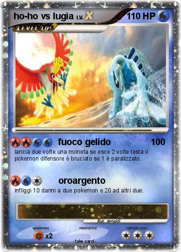 Pokemon ho-ho vs lugia