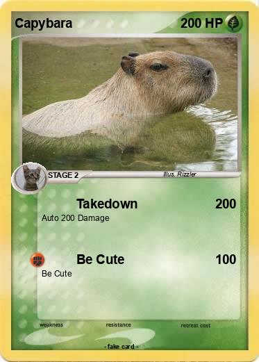 Pokemon Capybara