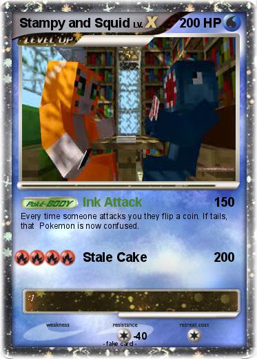 Pokemon Stampy and Squid