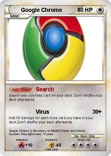 Pokemon Google Chrome