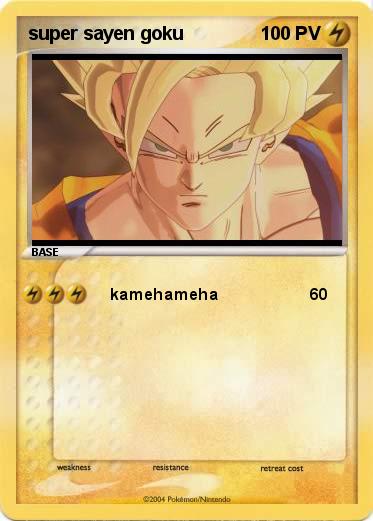 Pokemon super sayen goku