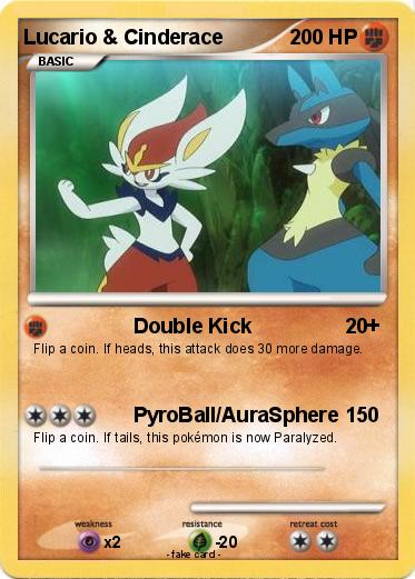 Pokemon Lucario & Cinderace