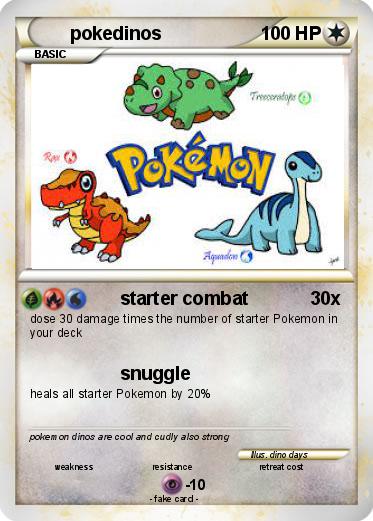 Pokemon pokedinos