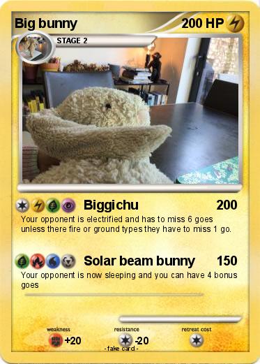Pokemon Big bunny
