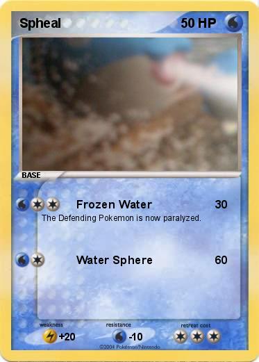 Pokemon Spheal