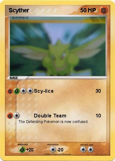 Pokemon Scyther