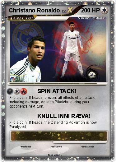 Pokemon Christano Ronaldo