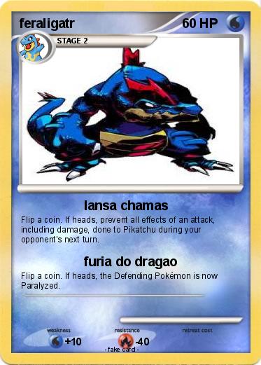 Pokemon feraligatr