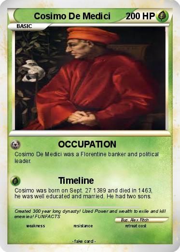 Pokemon Cosimo De Medici
