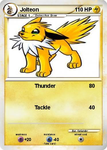Pokemon Jolteon