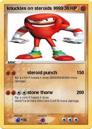 Pokemon knuckles on steroids 9999