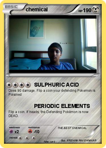 Pokemon chemical