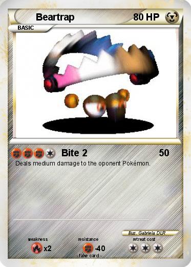 Pokemon Beartrap