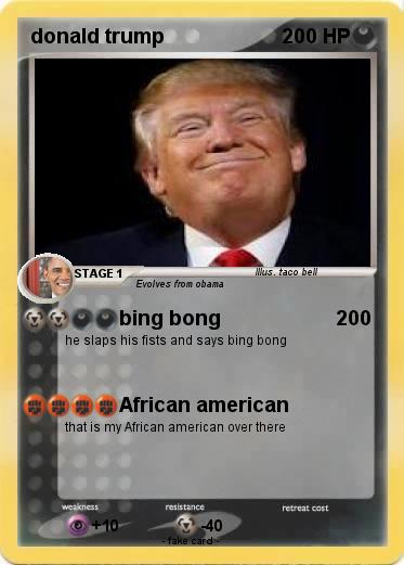 Pokemon donald trump